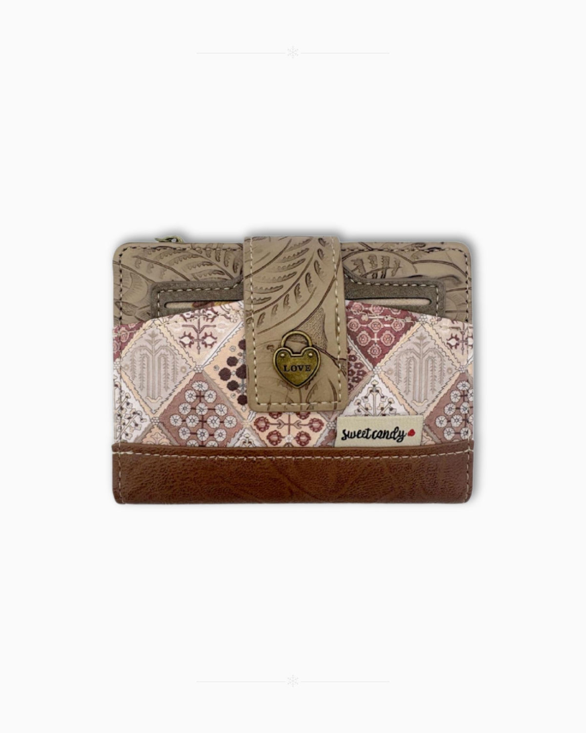 Компактно дамско портмоне с визитник Sweet Candy – Карамелена разходка
