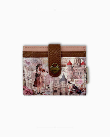 Мини портмоне с джоб за монети Sweet Candy – Пудрена серенада