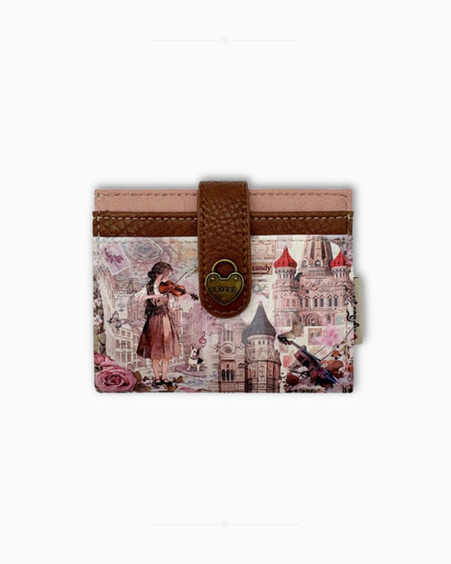 Мини портмоне с джоб за монети Sweet Candy – Пудрена серенада
