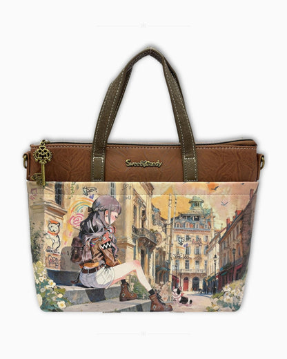 Модерна дамска чанта Sweet Candy – Карамелена разходка